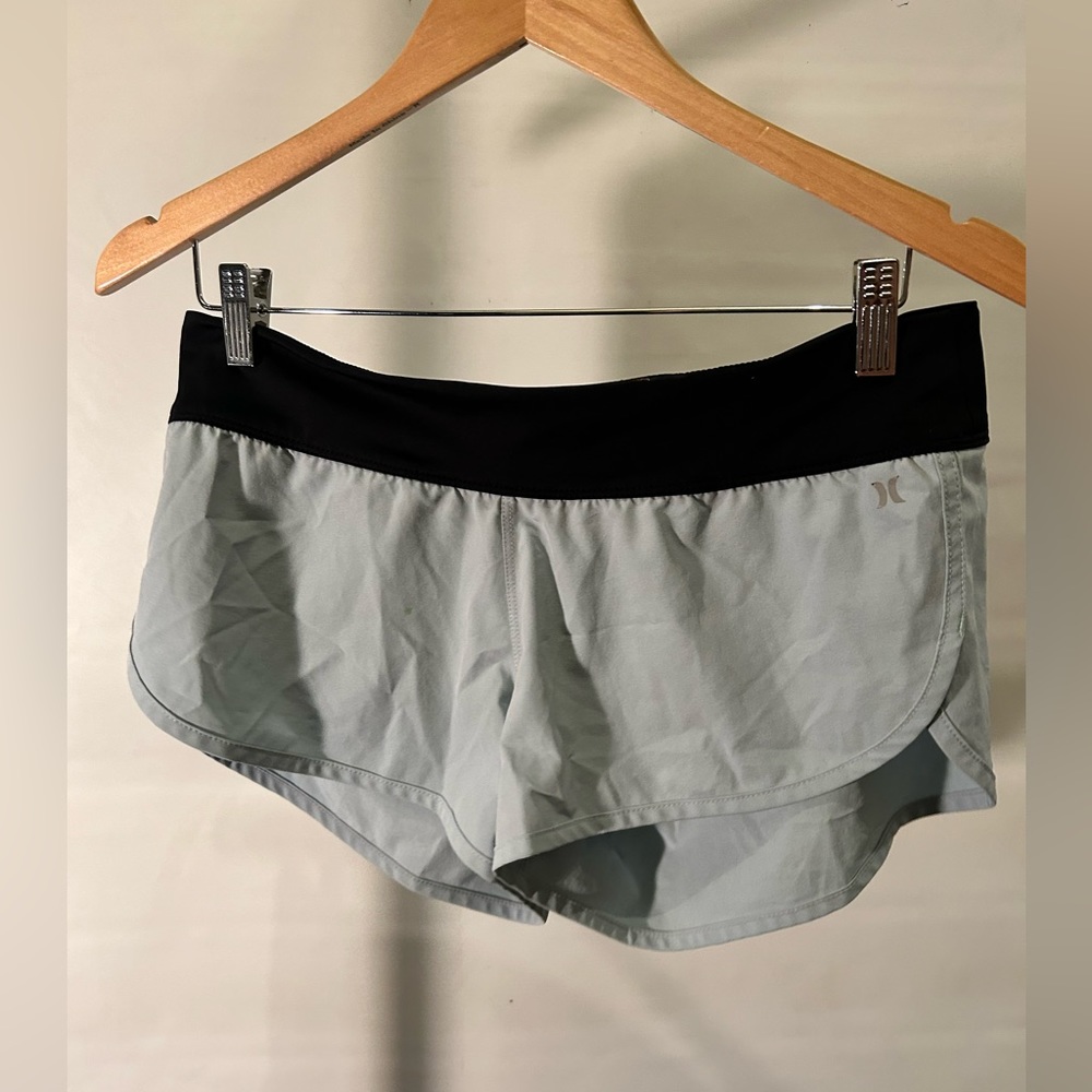 Light blue swim shorts